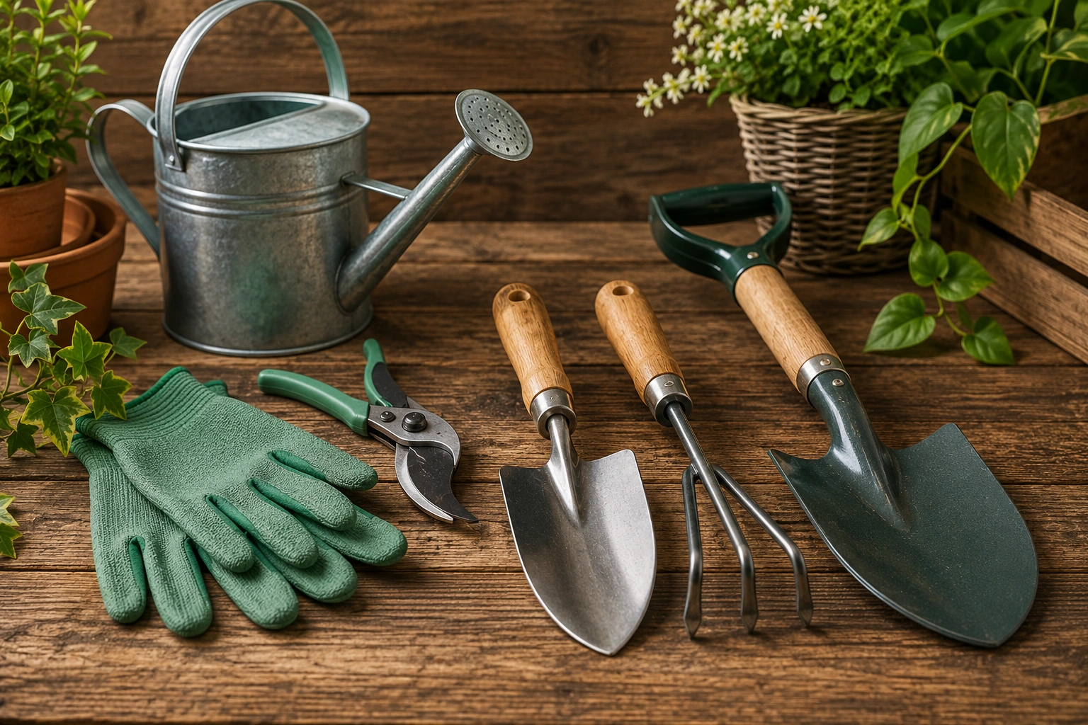 Essential gardening tools