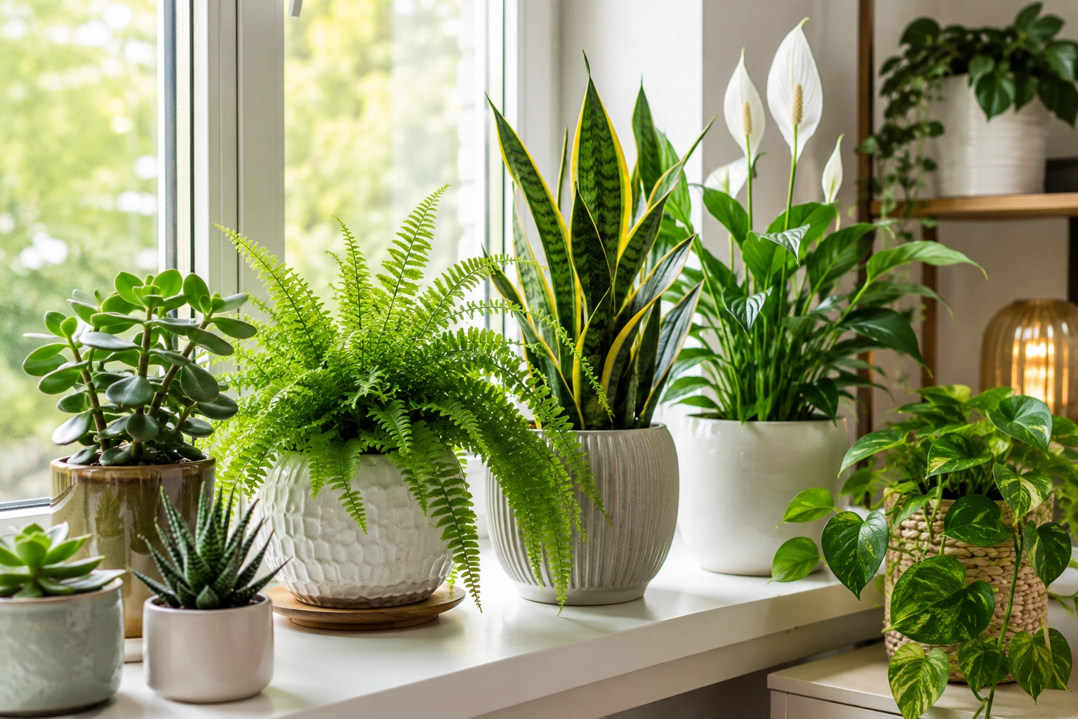 Indoor plants and houseplants