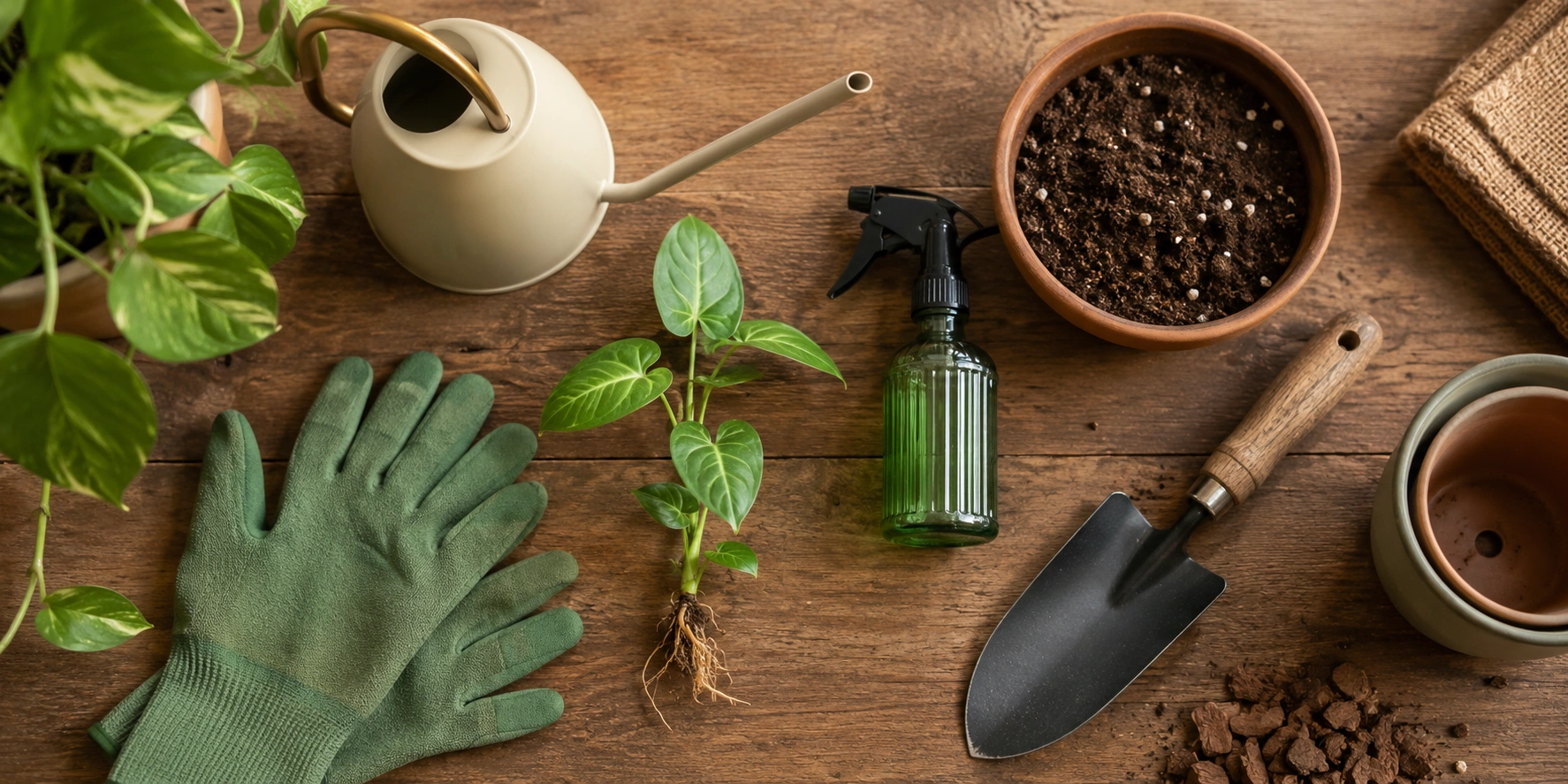 Indoor plant care tips: watering, light, and potting